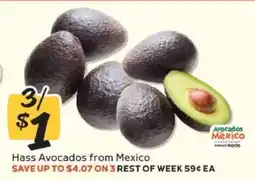 Winn Dixie Hass Avocados from Mexico offer