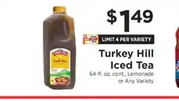 ShopRite Turkey Hill Iced Tea offer