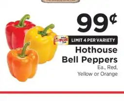 ShopRite HotHouse Bell Peppers offer