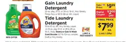 ShopRite Tide Laundry Detergent offer