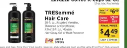 ShopRite TRESemmé Hair Care offer