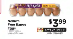 ShopRite Nellie’s Free Range Eggs offer