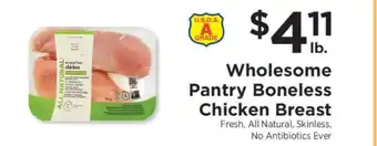 ShopRite Wholesome Pantry Boneless Chicken Breast offer