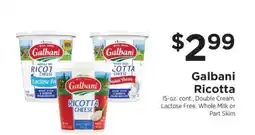ShopRite Galbani Ricotta offer