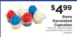 ShopRite Store Decorated Cupcakes offer