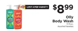 ShopRite Olly Body Wash offer