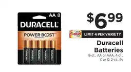 ShopRite Duracell Batteries offer
