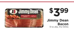 ShopRite Jimmy Dean Bacon offer