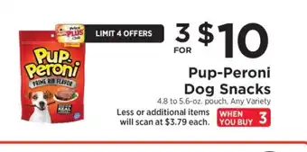 ShopRite Pup-Peroni Dog Snacks offer