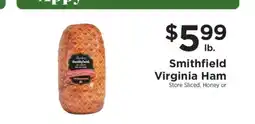 ShopRite Smithfield Virginia Ham offer
