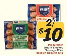 Winn Dixie Wright Smoked Sausage offer