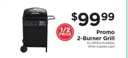 ShopRite Promo 2-Burner Grill offer