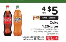 ShopRite Coke 1.25-Liter offer