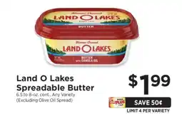 ShopRite Land O Lakes Spreadable Butter offer