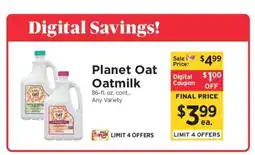 ShopRite Planet Oat Oatmilk offer