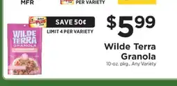 ShopRite Wilde Terra Granola offer