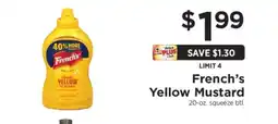 ShopRite French's Yellow Mustard offer