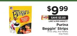 ShopRite Purina Beggin' Strips offer