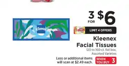 ShopRite Kleenex Facial Tissues offer