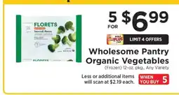 ShopRite Wholesome Pantry Organic Vegetables offer