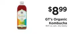 ShopRite GT's Organic Kombucha offer