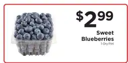ShopRite Sweet Blueberries offer