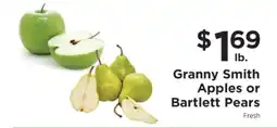 ShopRite Granny Smith Apples or Bartlett Pears offer