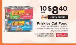 ShopRite Friskies Cat Food offer