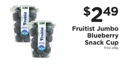 ShopRite Fruitist Jumbo Blueberry Snack Cup offer