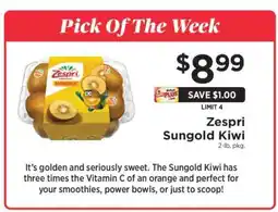 ShopRite Zespri Sungold Kiwi offer