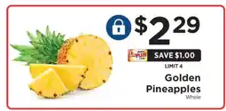ShopRite Golden Pineapples offer