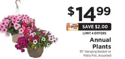 ShopRite Annual Plants offer