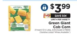 ShopRite Green Giant Cob Corn offer