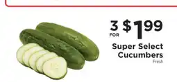 ShopRite Super Select Cucumbers offer