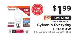 ShopRite Sylvania Everyday LED 60W offer