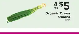 ShopRite Organic Green Onions offer