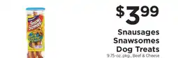ShopRite Snausages Snawsomes Dog Treats offer