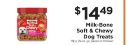 ShopRite Milk-Bone Soft & Chewy Dog Treats offer