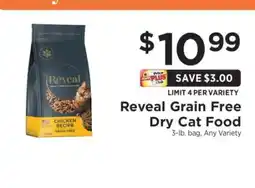 ShopRite Reveal Grain Free Dry Cat Food offer