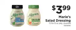 ShopRite Marie's Salad Dressing offer