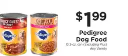 ShopRite Pedigree Dog Food offer