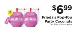 ShopRite Frieda’s Pop-Top Party Coconuts offer