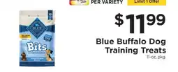 ShopRite Blue Buffalo Dog Training Treats offer