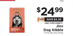 ShopRite Jinx Dog Kibble offer