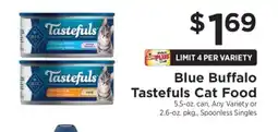ShopRite Blue Buffalo Tastefuls Cat Food offer