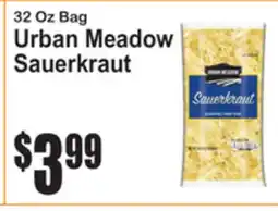 SuperFresh 32 Oz Bag Urban Meadow Sauerkraut offer