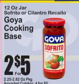 SuperFresh Goya Cooking Base offer