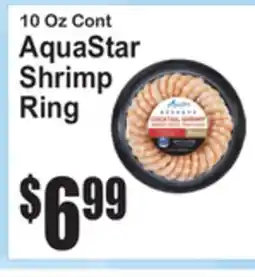 SuperFresh 10 Oz Cont AquaStar Shrimp Ring offer