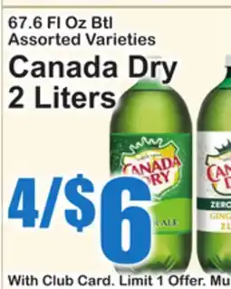 SuperFresh Canada Dry 2 Liters offer