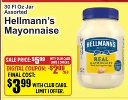SuperFresh Hellmann's Mayonnaise offer